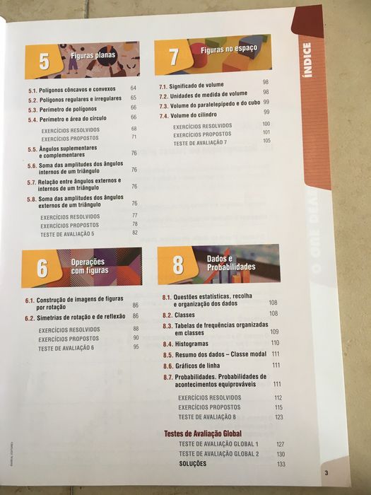 Preparar os testes matemática 6 ano