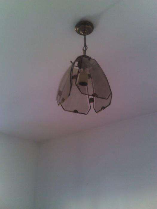 candeeiro vintage de teto