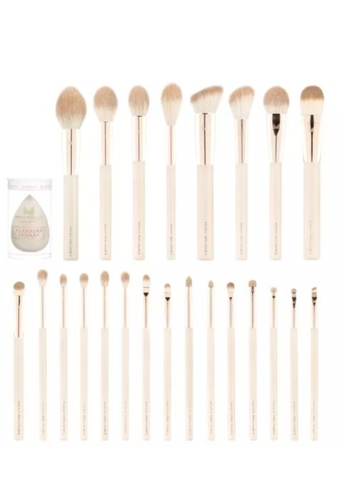 Many Beauty zestaw 23 pędzli many brushes vanilla