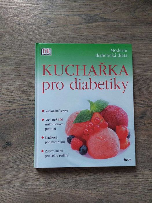 Діабетична кулінарна книга на чеській мові Diabetická kuchárka