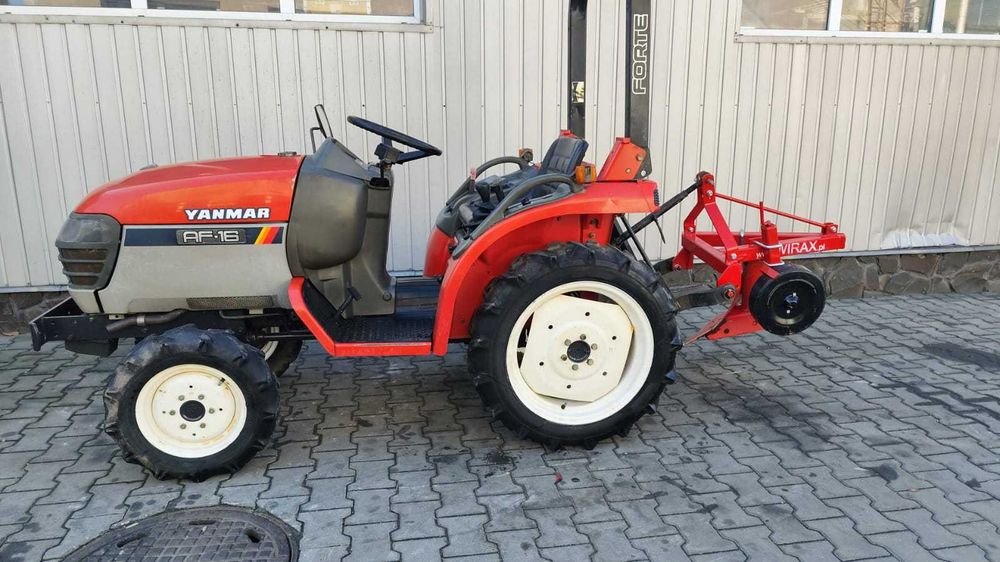 Japoński traktorek Yanmar AF 16  4x4 16 KM Rewers + Nowy Pług