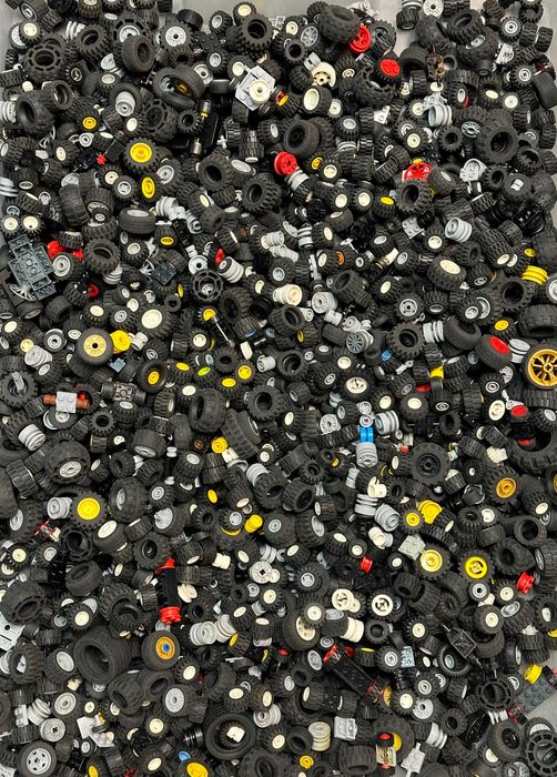 Lego Kółka Opony Koła 6kg zestaw