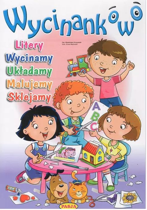 Wycinankowo. Kolorowanka. Pasja