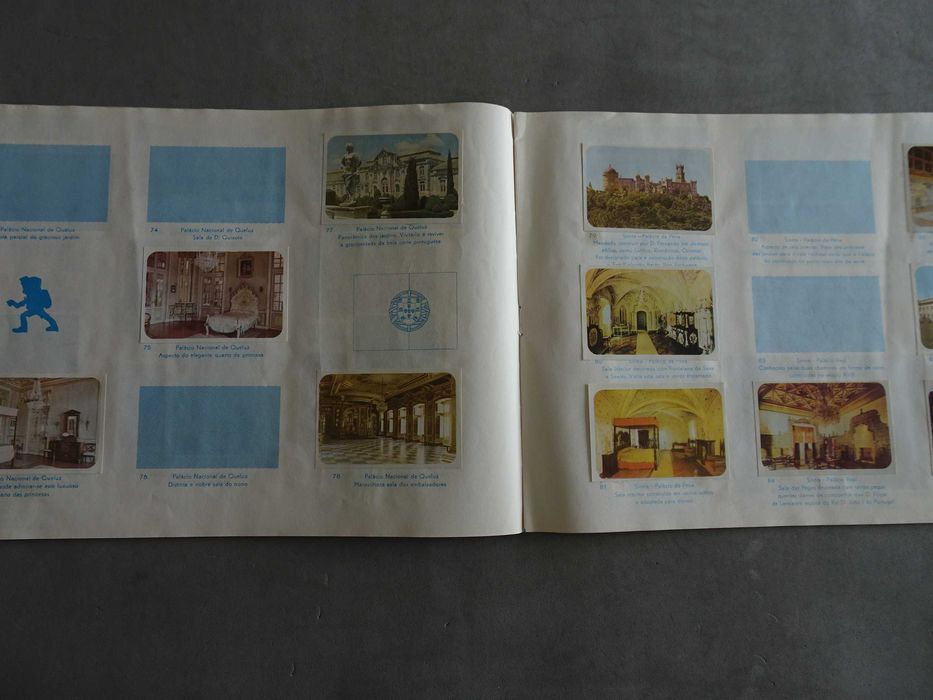 Caderneta de cromos Maravilhas de Portugal - (faltam 15 cromos)
