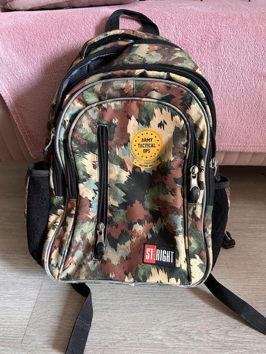 Plecak szkolny moro firma St.RIGHT