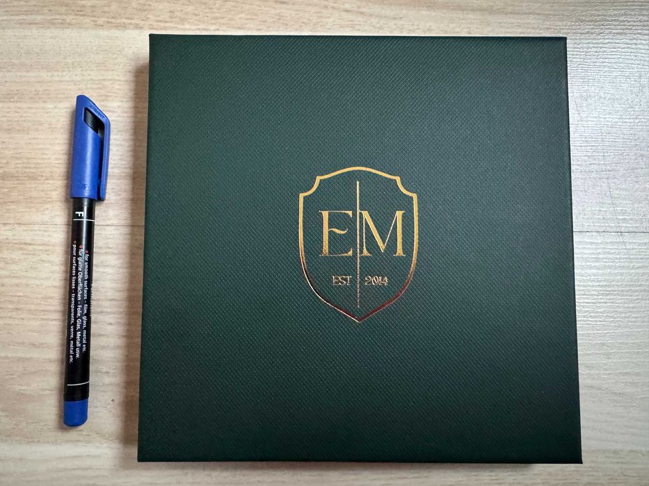 Nowa jedwabna poszetka 100% jedwab - firma EM