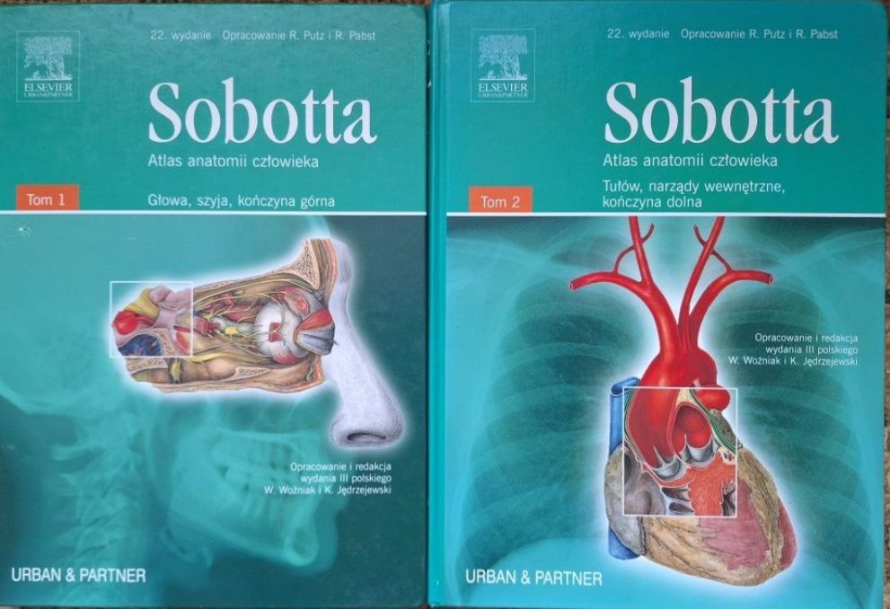 Atlas anatomii człowieka - Sobotta