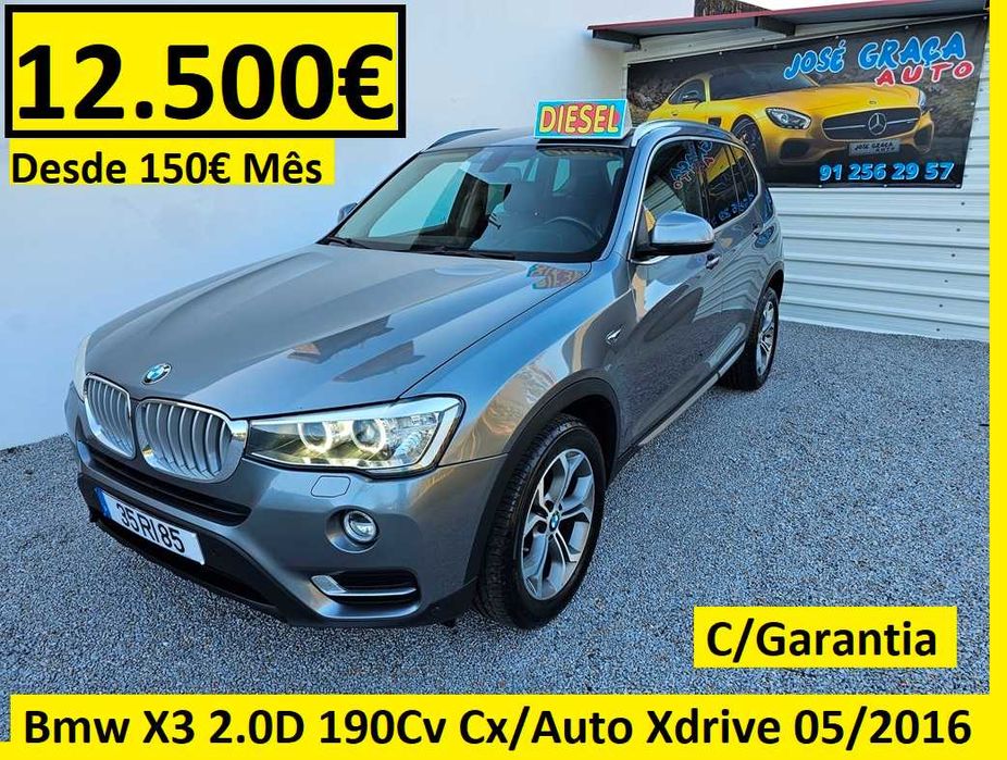 Bmw X3 2.0D Xdrive Cx/Auto 190Cv 05/2016