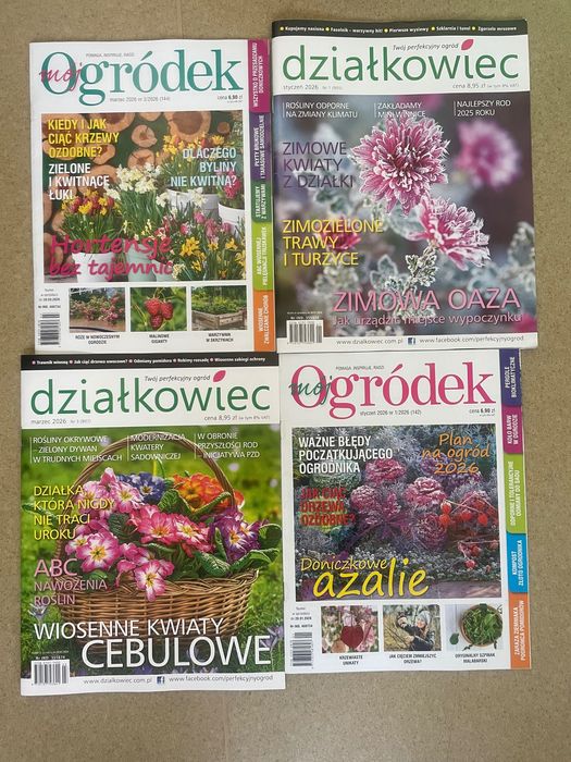 Gazety Ogródek działkowiec zestaw