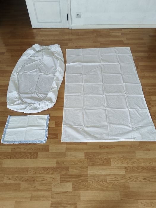 Lençóis para berço de bebé