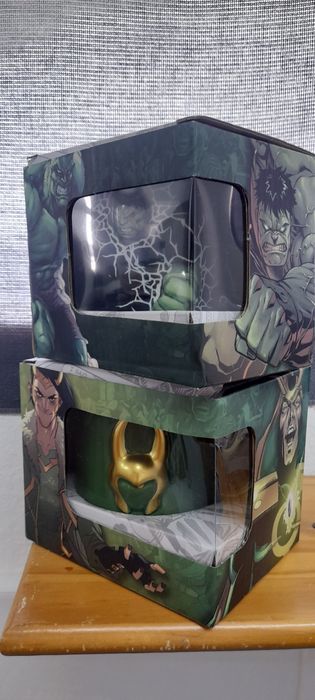 Canecas de coleção Marvel Mugs 3D