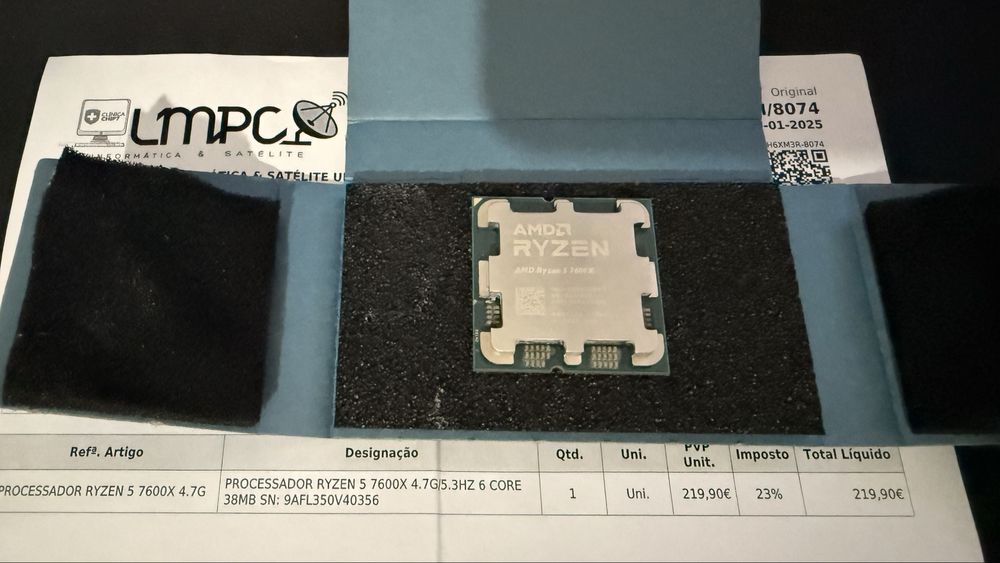 Pocessador RYZEN 5 7600x