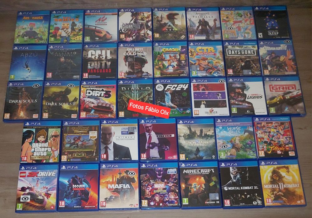 Jogos Ps4 Originais Novos & Usados Ler Anúncio ( Desde 10€) Compatível Com Ps5