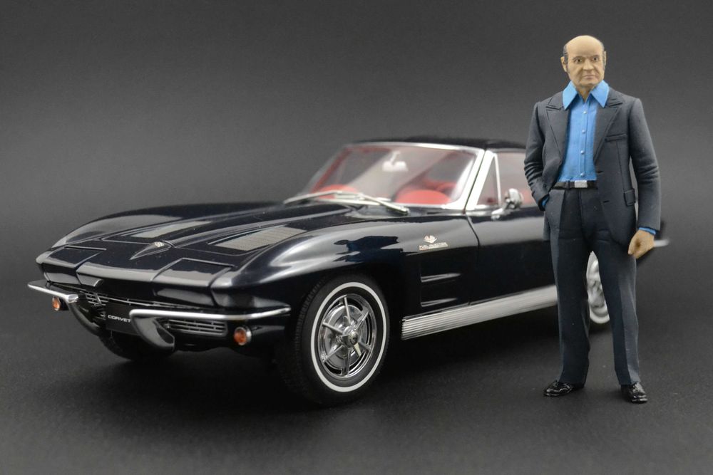 Bill Mitchell Figurka 1:18 AutoArt Chevrolet Corvette Stingray RAR