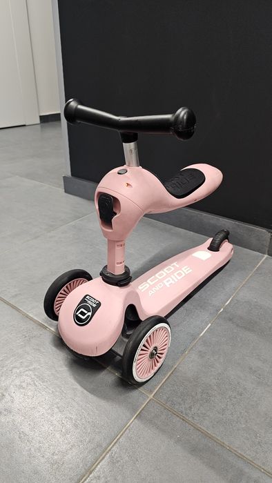 Самокат біговел Scoot and ride, Рожевий
