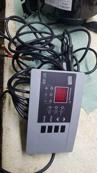 Автоматика та вентилятор піддуву для котла