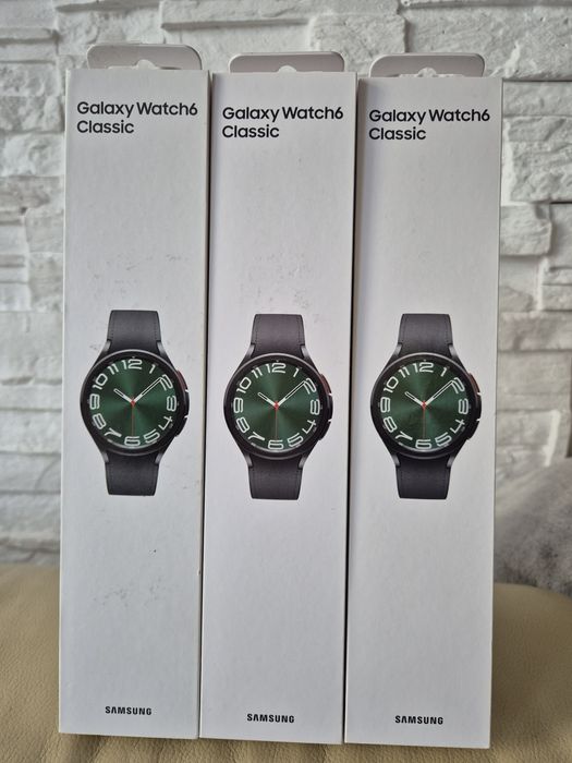 Smartwatch zegarek Samsung Galaxy Watch 6 Classic  47mm  demo NOWY