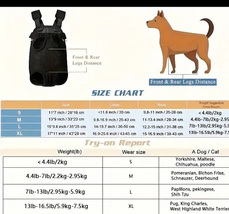 Переноска для тварин( кенгуру)