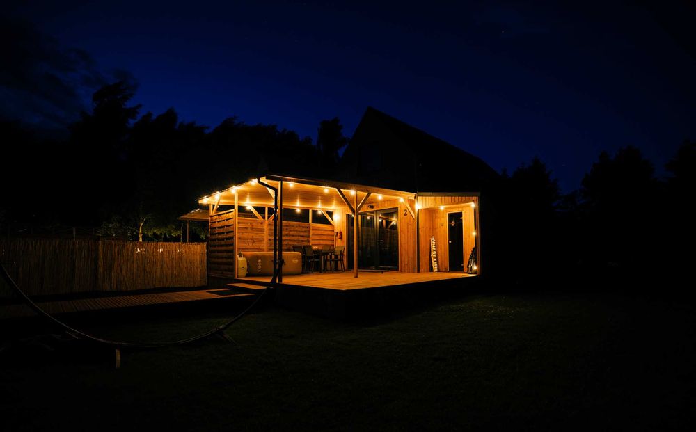 Domek z jacuzzi i sauną. WOLNY OD 13 września .Jezierzany, Jarosławiec