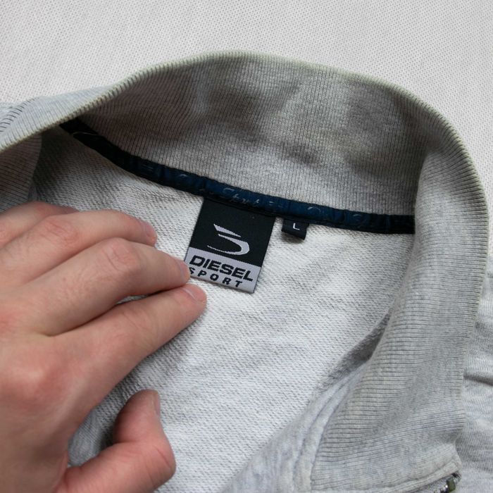 Y2k Diesel fullzip big logo sk8 affliction grunge japan style viral L