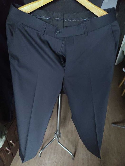 Джинсы брюки Brax Eric wool trousers Germany w33 stretch navy.