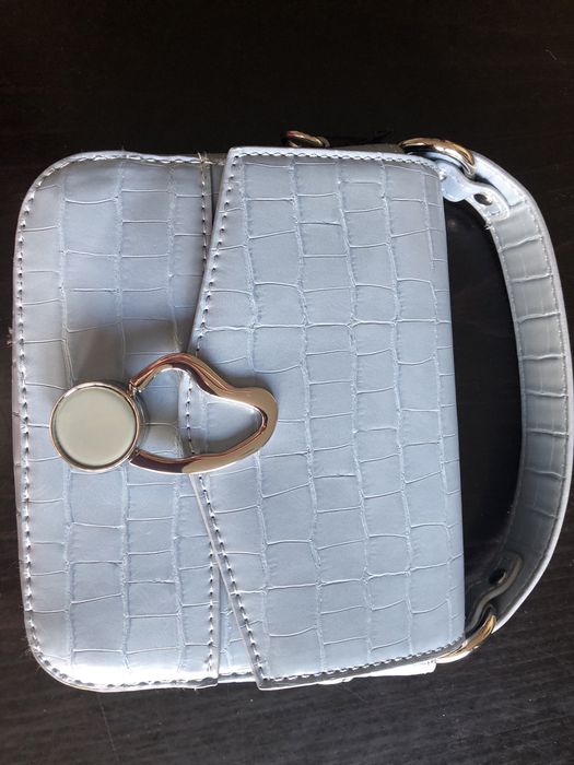 Nowa mała błękitna torebka Mohito