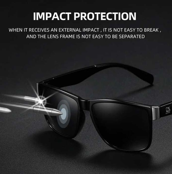 Oculos de Sol Quisviker UV400 Haste Vermelha