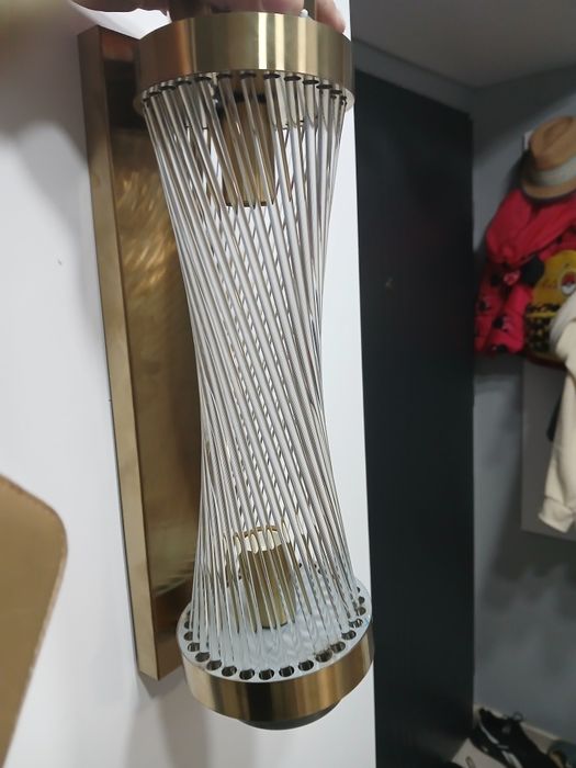 Lampa ścienna glamour
