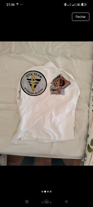 Kimono jiu-jitsu de criança