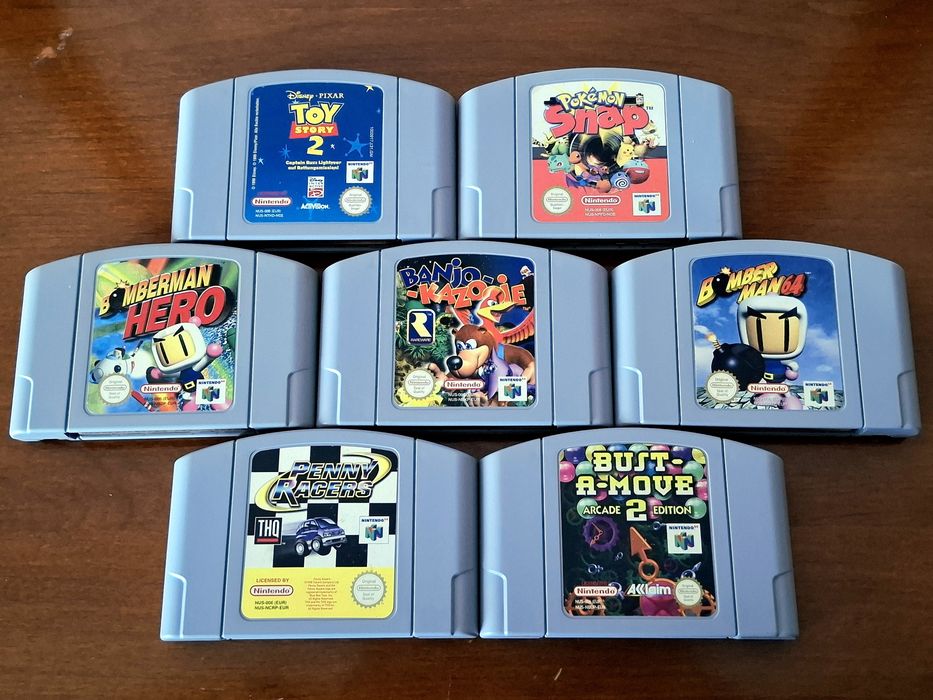 7 игр для Nintendo 64 (PAL)