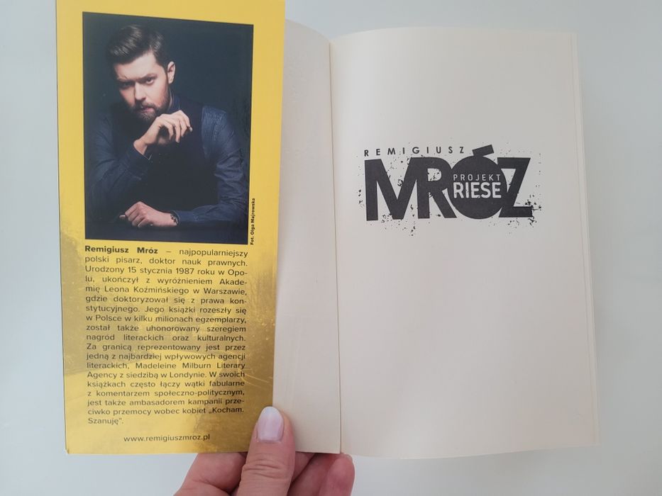 Remigiusz Mróz Projekt Riese