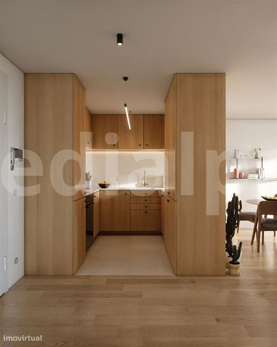 Apartamento T1 com terraço com 30 m2, Freixo
