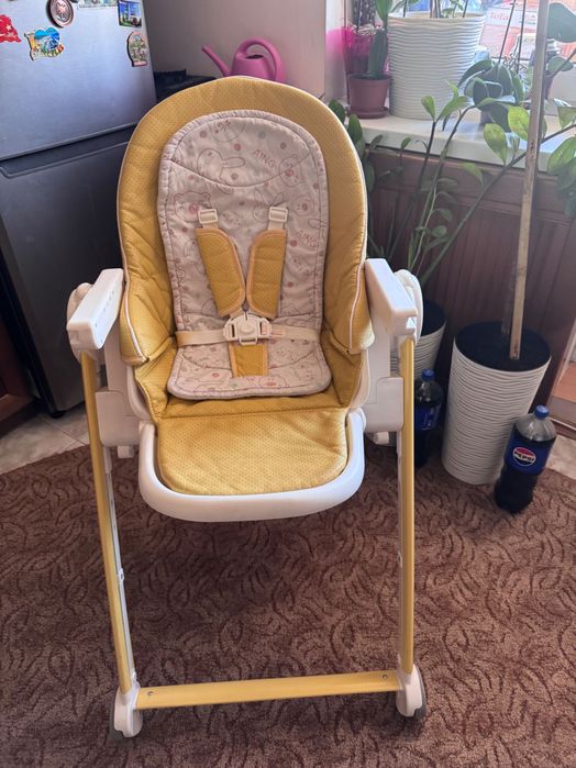 Стульчик  для годування mominlove toomsi+ yellow