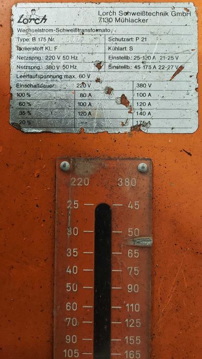 Spawarka elektrodowa LORCH B175