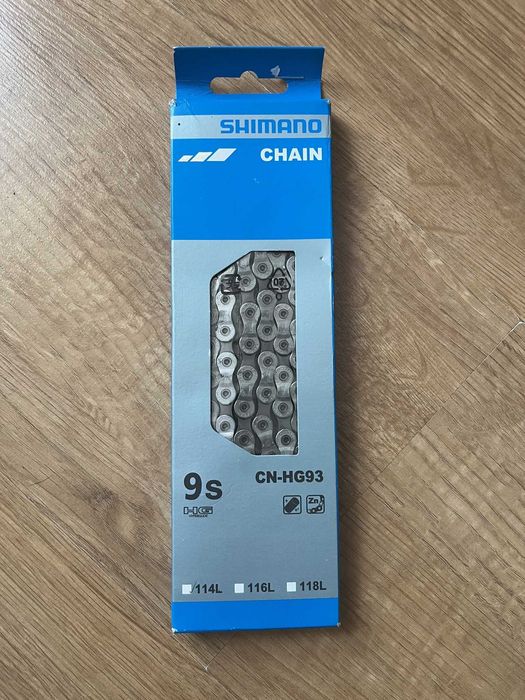 Łańcuch Shimano HG93 9rz. 114 pin - nowy