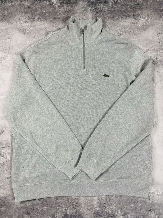 ОРИГІНАЛ! Олімпійка Lacoste XL XXL розмір олимпийка кофта 1/4зіп