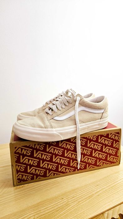 Vans Old Skool oatmeal zamszowe 40.5 uniseks
