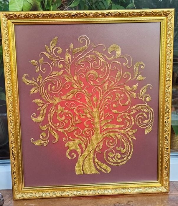 Картина бісером "Дерево достатку"