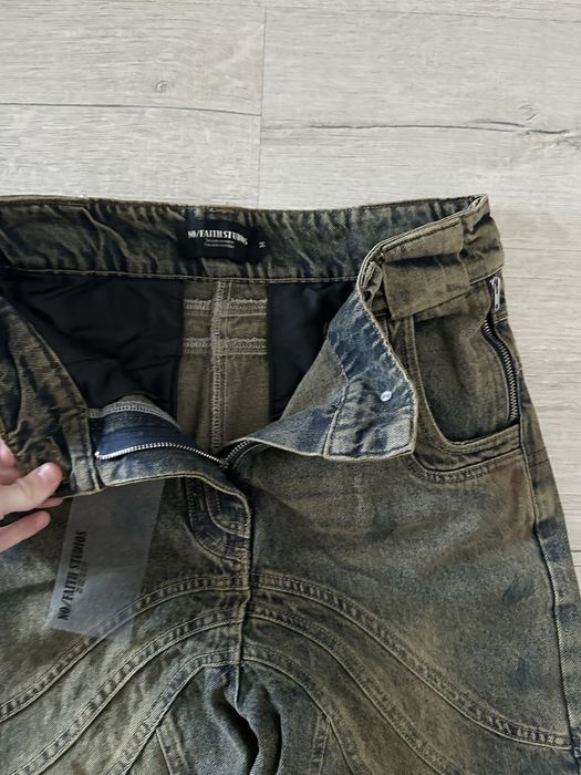 Джинсы No Faith Studios Og Wave Denim