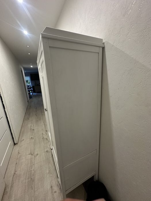 Biała  szafa 170x79x50