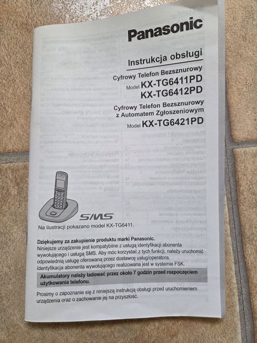 Telefon Panasonic kx-tg6411