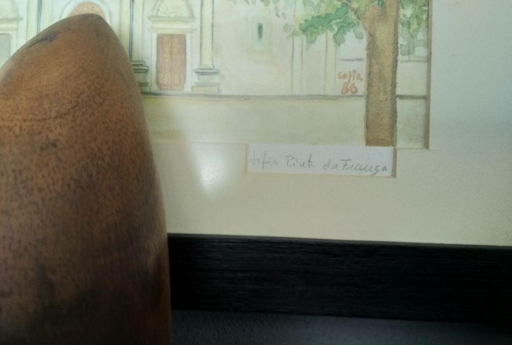 Serigrafias assinadas por Sofia Pinto da França – Monumentos de Angola