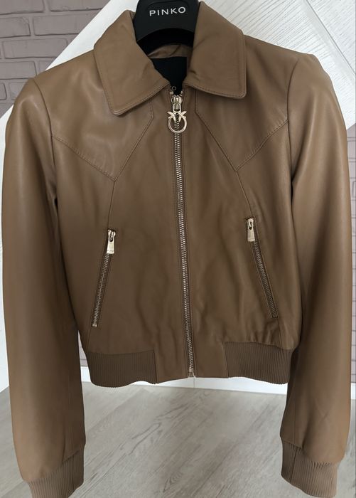 Шкіряна куртка Pinko
