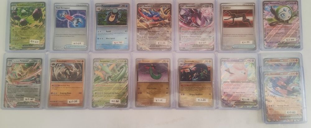 22 Cartas Pokémon TCG Raras/Holo/Reverse/Masterball