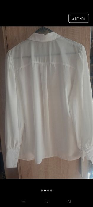 Biała koszula damska M