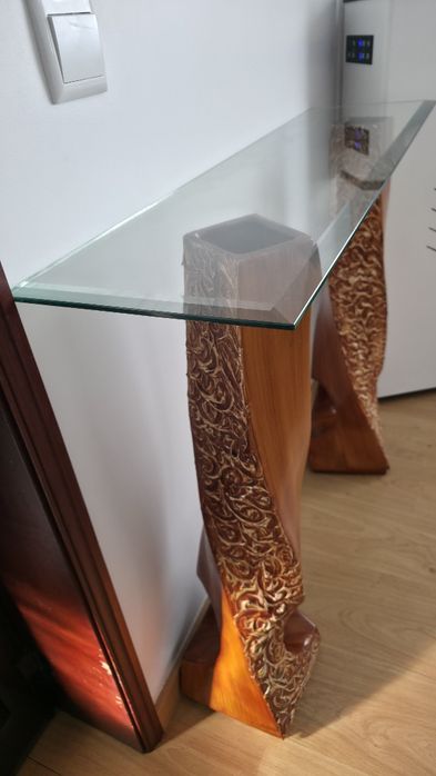 Vendo consola de vidro