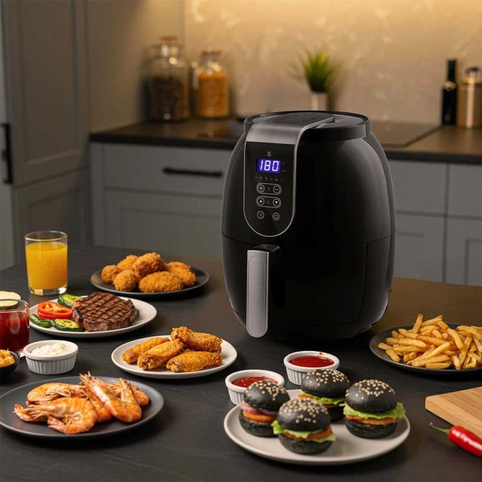 Frytkownica Beztłuszczowa Air fryer frytownica 3,6l Berdsen