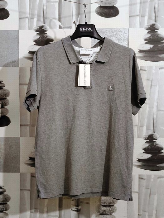 Calvin Klein футболка мужская polo CK