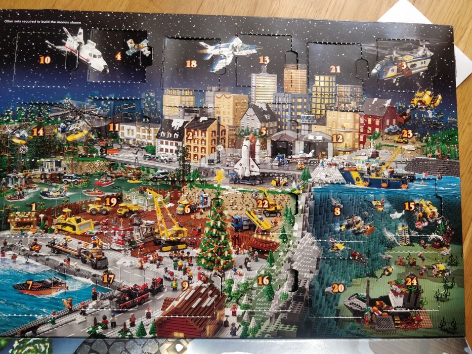 LEGO Calendário Advento 2824 e 60099
