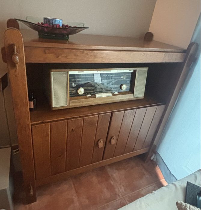 Moveis sala madeira maciça- Saint Clair